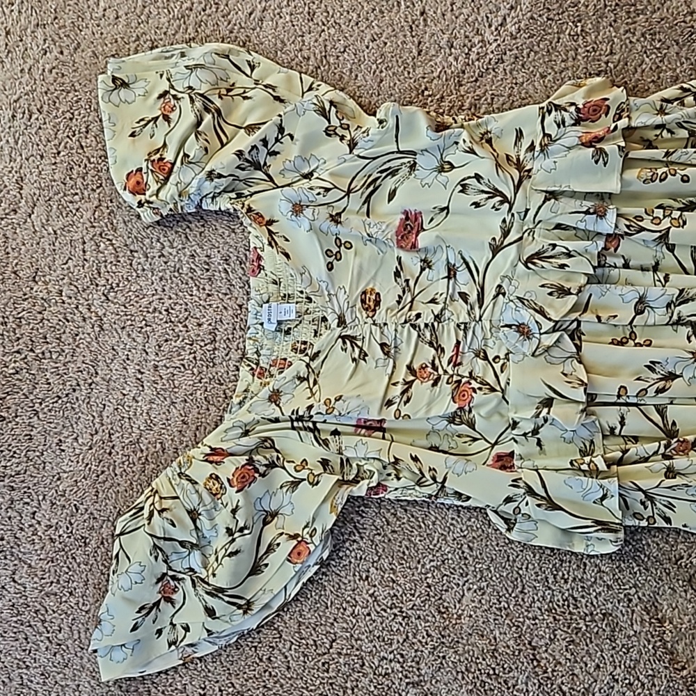 Nordstrom Brand Yellow summer dress